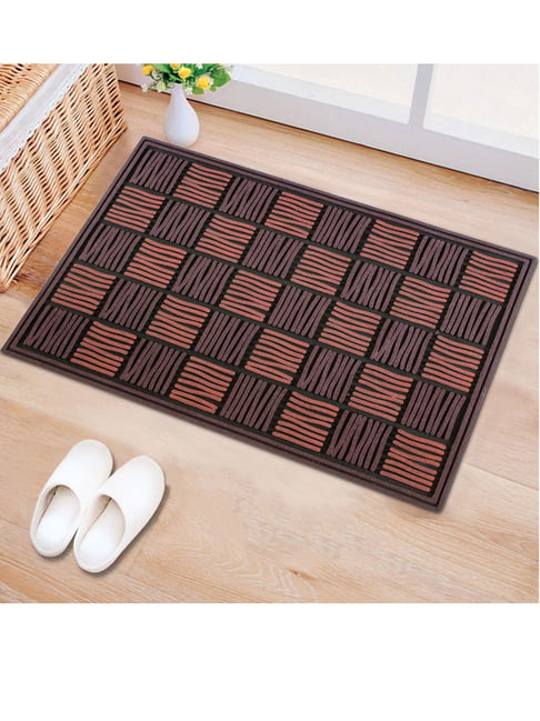 Freelance Brown Polypropylene Set of 1 Door Mats at Best Price