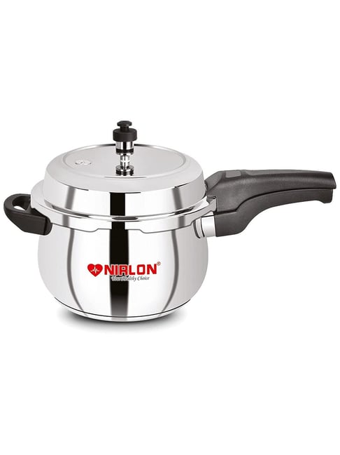 Nirlon Silver Stainless Steel Others Steelcraft Belly Cooker 3LTR OLID
