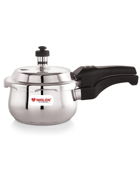 Nirlon Silver Stainless Steel Others Steelcraft Belly Cooker 1.5LTR OLID