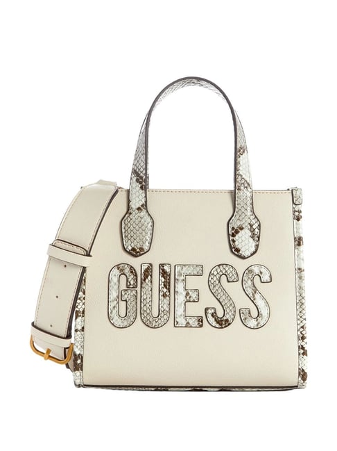 Ladies Purse Guess Brand Bags Guess Natural Printed Handbag With Pouch