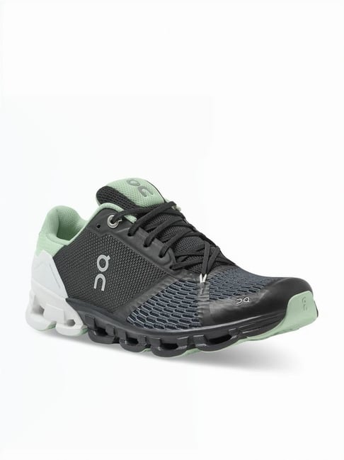 On Women's Cloudflyer W Black White Running Shoes
