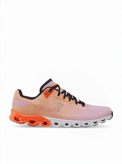 On Women's Cloudflow Rose Fiji Running Shoes