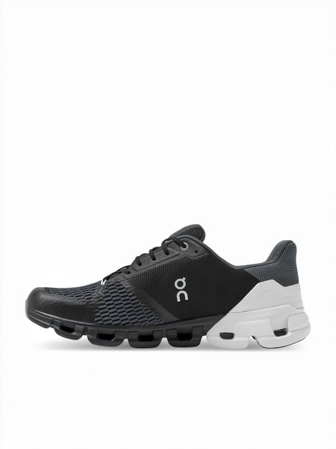Buy On Men's Cloudflyer Black White Running Shoes for Men at