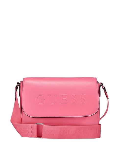 Guess Punch Solid Sling Handbag