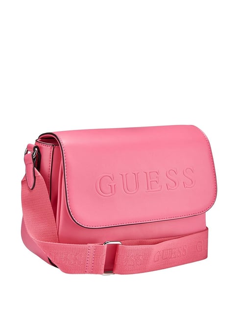 Guess Punch Solid Sling Handbag