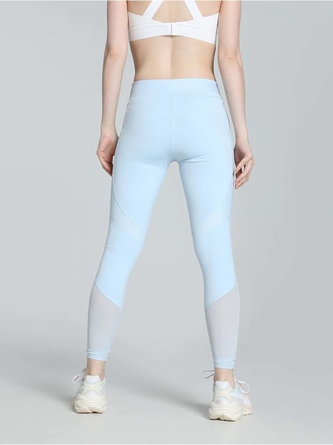 Active Leggings Puma Leggins Blau Puma X PAMELA REIF Zip Women's