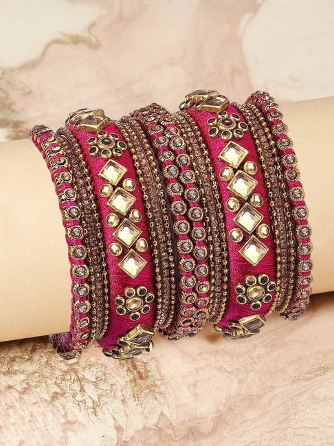 Silk Thread Bangles New Designs 2020 With Price Buy OOMPH Rani