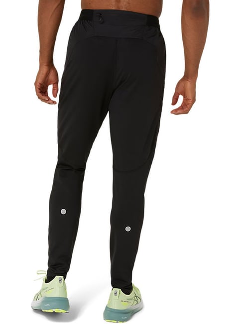 Asics Black Regular Fit Sports Trackpants
