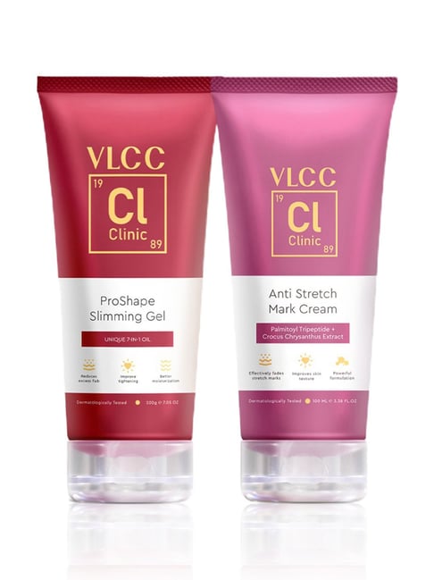 VLCC Clinic ProShape Slimming Oil & Anti Stretch Mark Cream Combo-picture-30