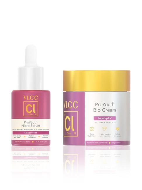VLCC Clinic ProYouth Micro Serum & Bio Cream Combo-picture-39