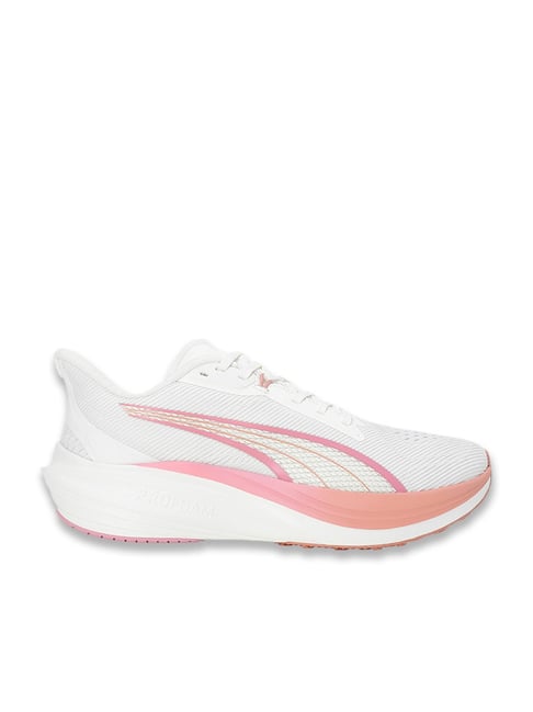 Puma Women's Darter Pro Warm White Running Shoes