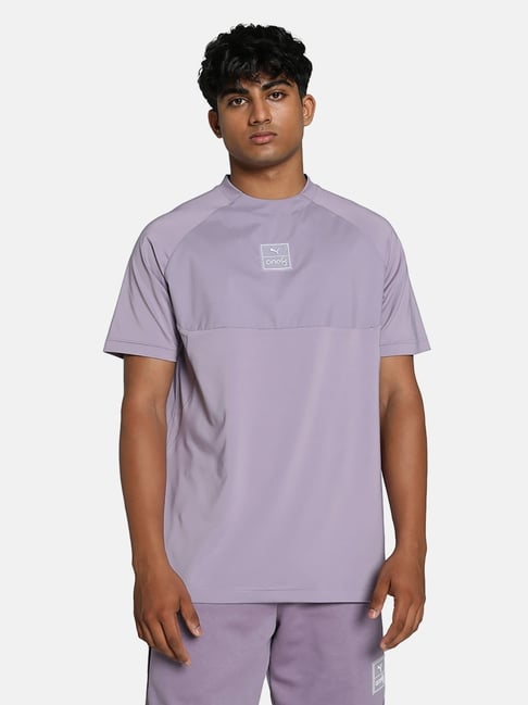 umi　0106 Buy Puma x one8 PUMATECH Purple Regular Fit Solid Tee