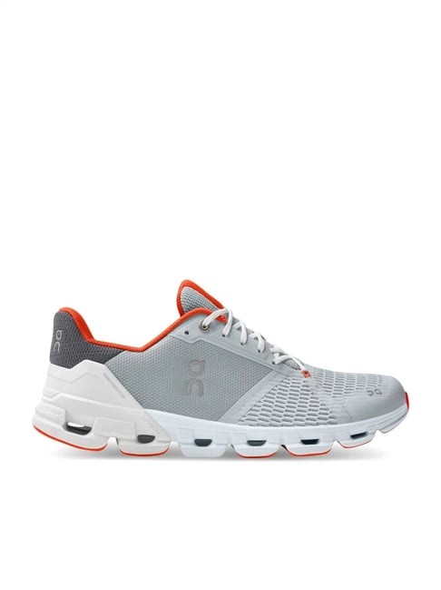 On Men's Cloudflyer Glacier Grey Running Shoes