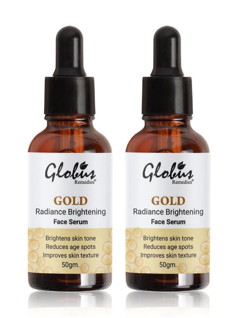 globus naturals Globus Remedies Gold Radiance Brightening Face Serum - Pack of 2-picture-37