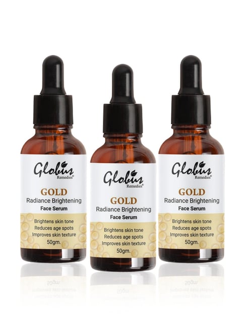 globus naturals Globus Remedies Gold Radiance Brightening Face Serum - Pack of 3-picture-39