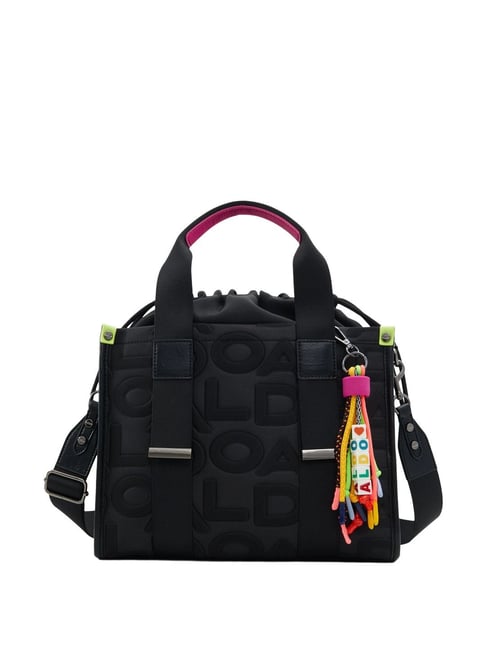 Aldo Black Solid Medium Handbag