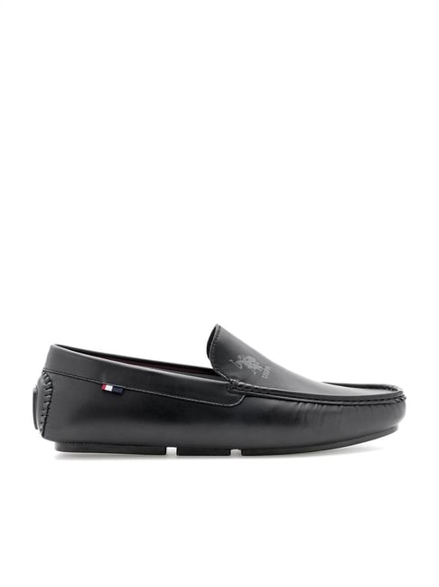 U.S. Polo Assn. Men's Black Casual Loafers