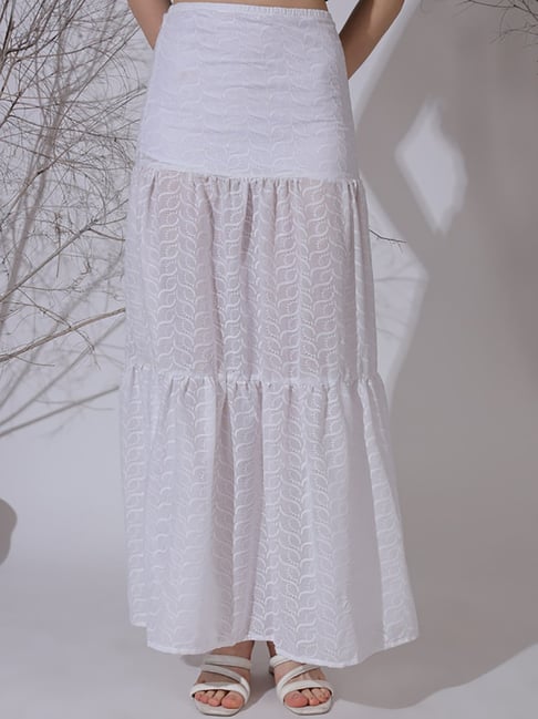 NEUDIS White Maxi Skirt-picture-32