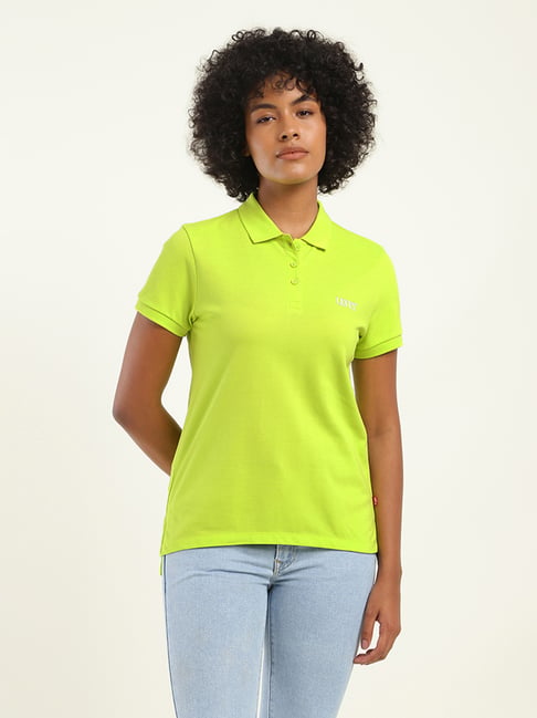 Levi's Neon Polo T-Shirt