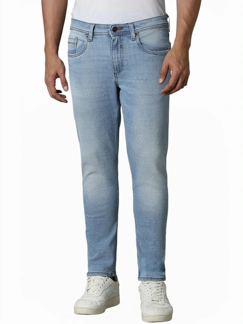 Louis Philippe Blue Regular Fit Jeans-picture-24