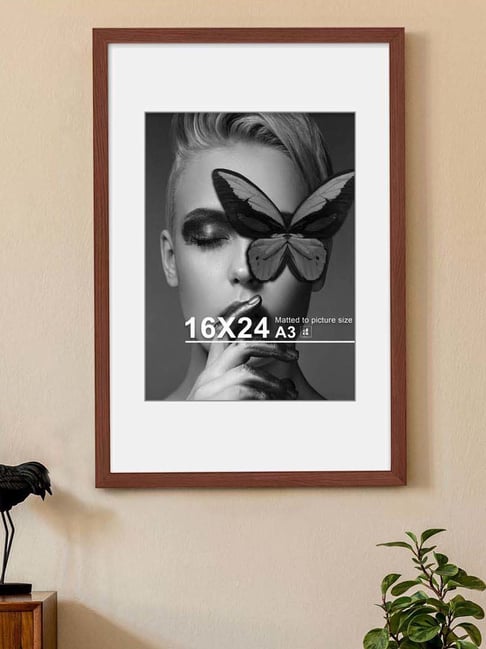 Art Street Brown Engineered Wood Large Size Document Photo Frame-picture-28