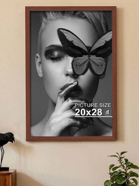 Art Street Brown Engineered Wood Large Size Document Photo Frame-picture-36