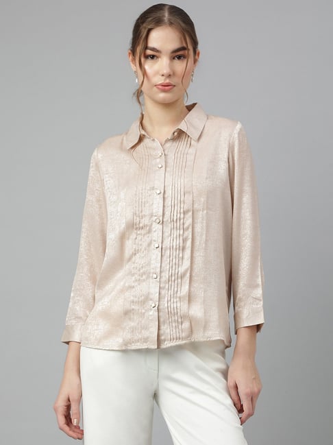 Latin Quarters Cream Shirt-picture-40