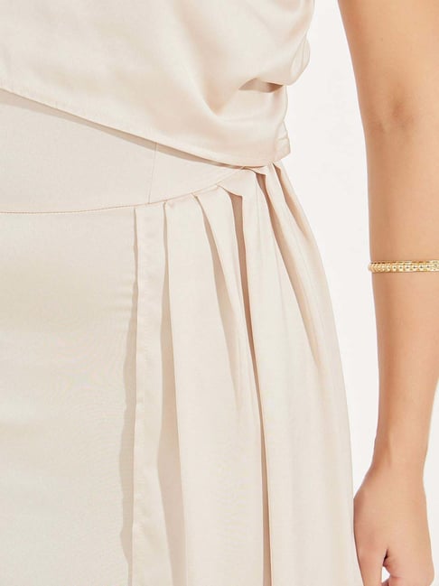 Styli Cream Maxi Dress