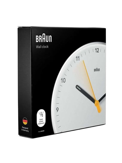 Buy Braun White Classic Analog Wall Clock at Best Price @ Tata CLiQ