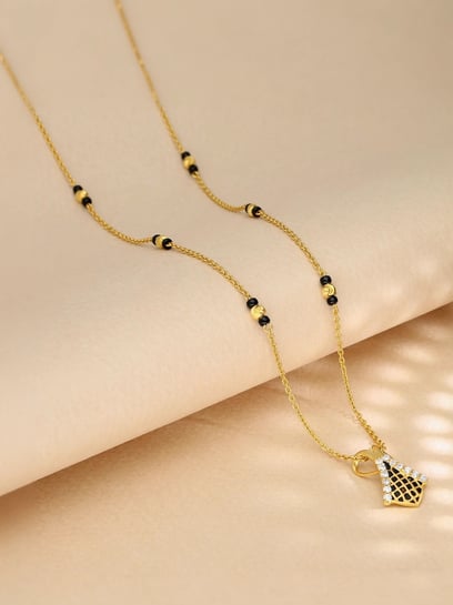 Buy Malabar Gold and Diamonds 22k 916 BIS Yellow Gold Mangalsutra Online At Best Price Tata CLiQ