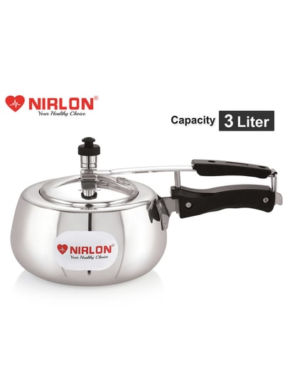 Nirlon Silver Aluminum Others ALU_Celebration Cooker 3Ltr INLID