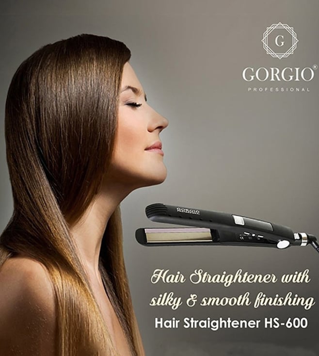 Buy Gorgio Professional HS600 Hair Straightener Black Online On Tata CLiQ Palette