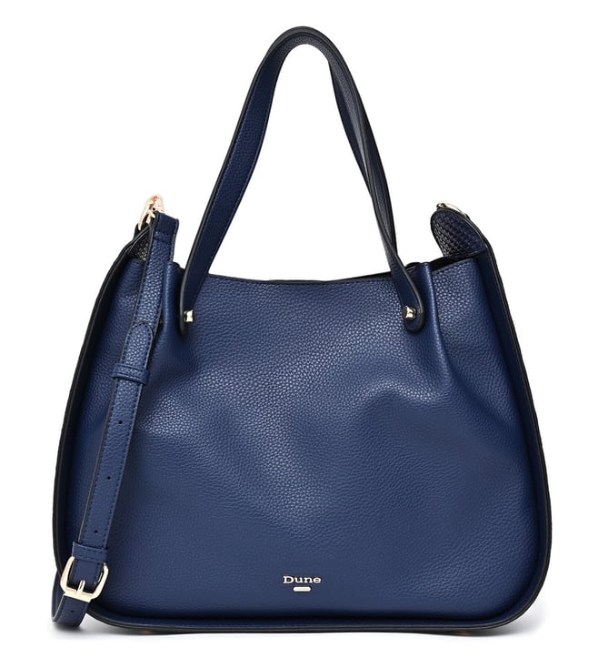 Dune navy bag sale