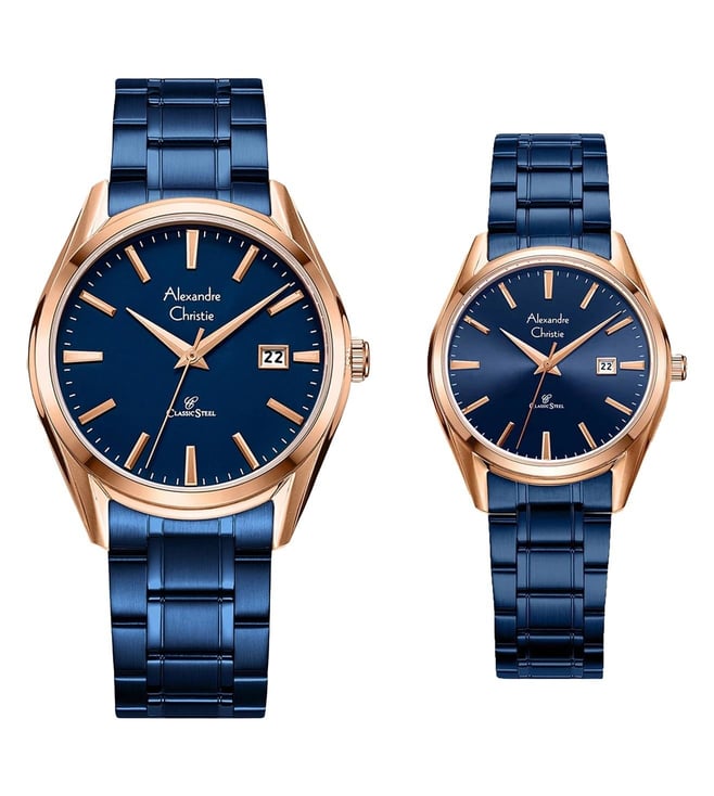 Alexandre christie watch couple best sale