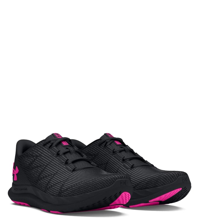 Ua Hovr Sonic Sports Shoes Black Under Armour Womens Shoes Under