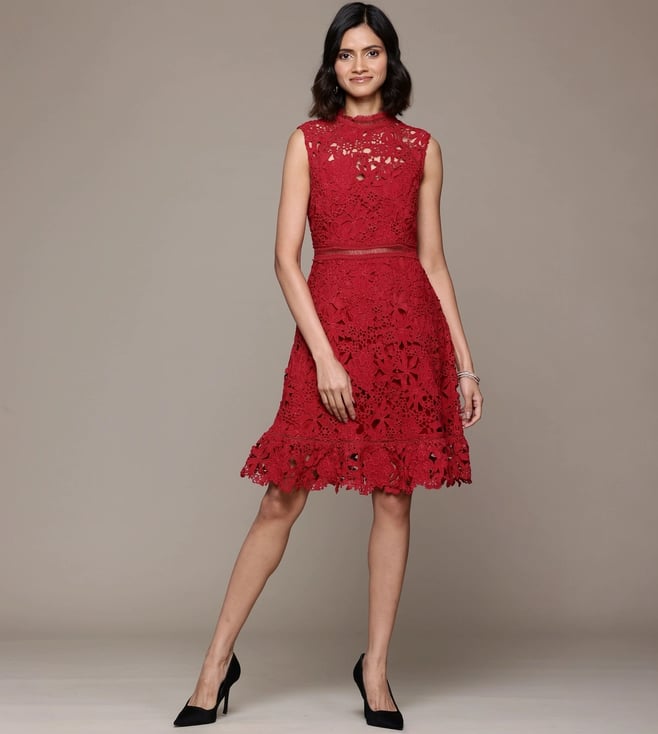 label ritu kumar red dress We are ready for a midweek girls night out in this red hot outfit from our latest collection, seen here on @arushi_tripathii #LabelRituKumar #LabelSquad