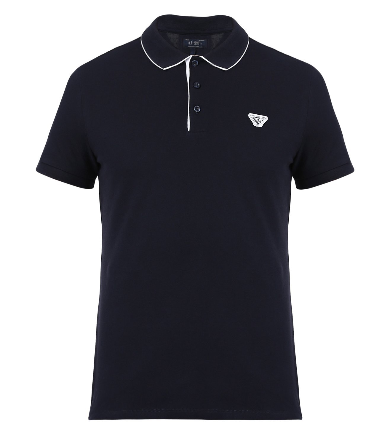 Buy Armani Jeans Navy Polo T Shirt For 