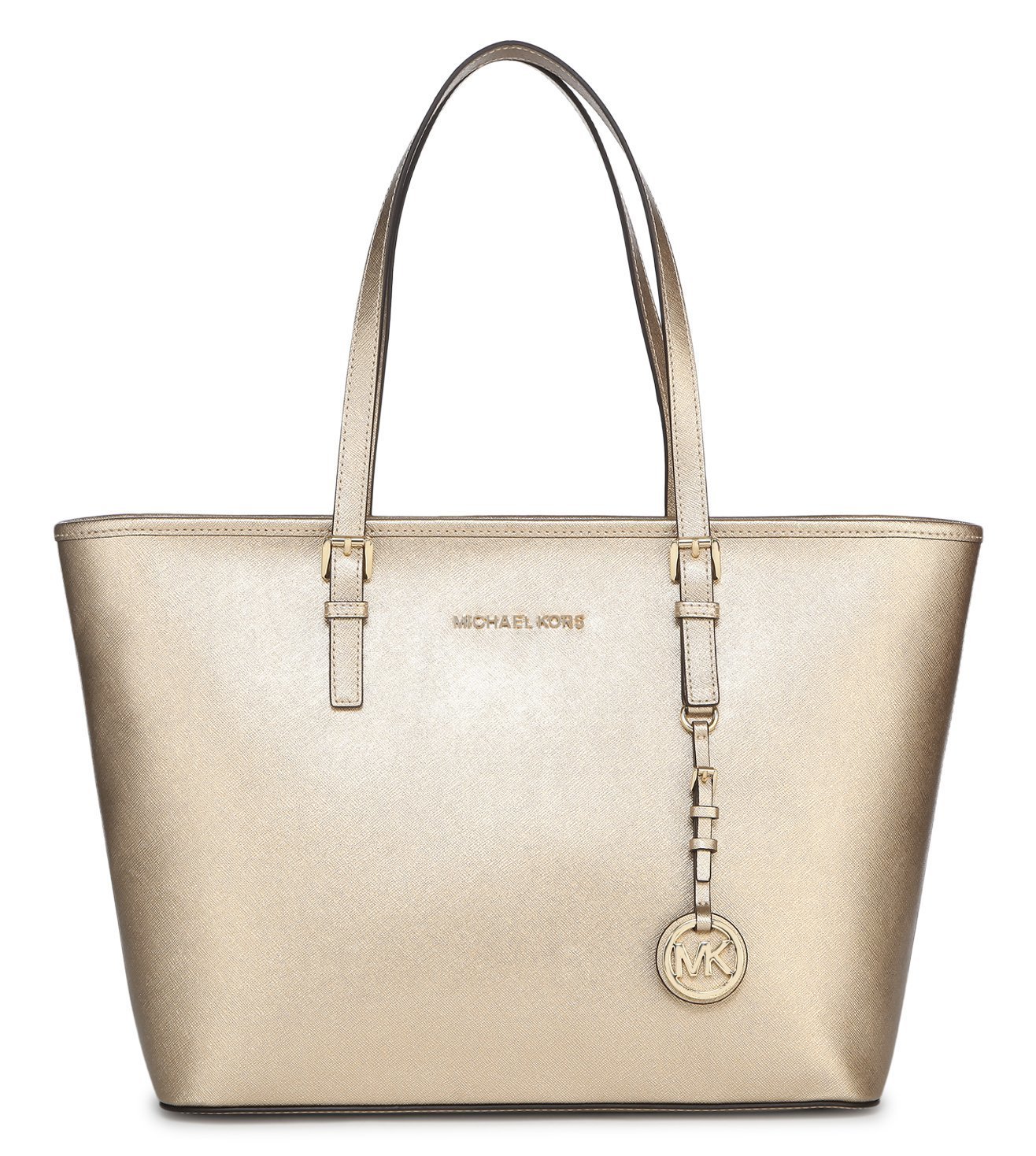 michael kors gold tote