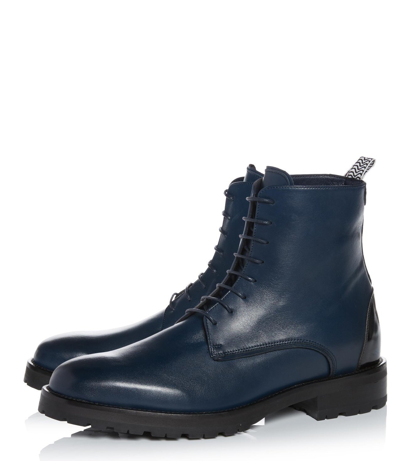 dune navy boots