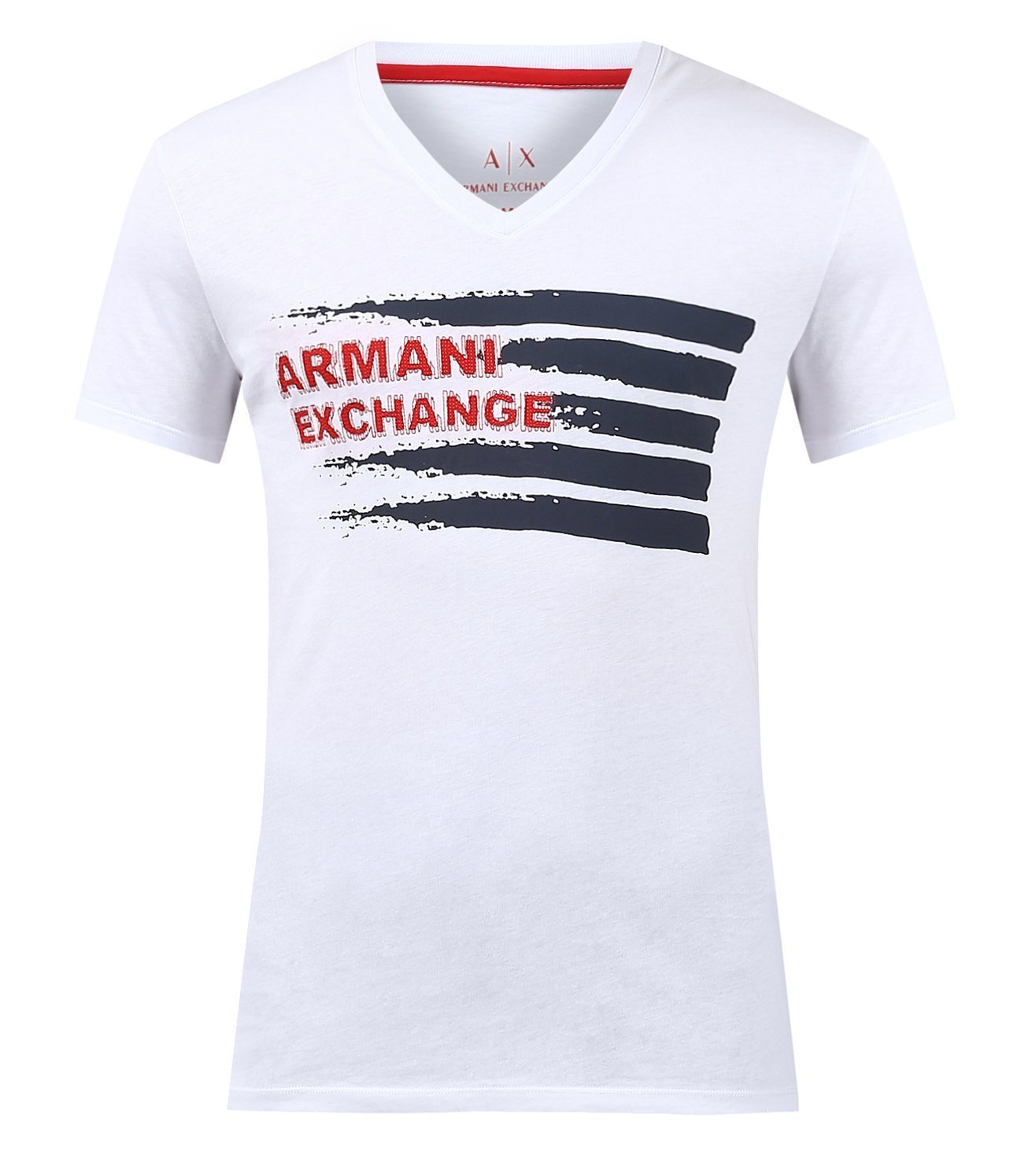 armani exchange men's v neck t shirts