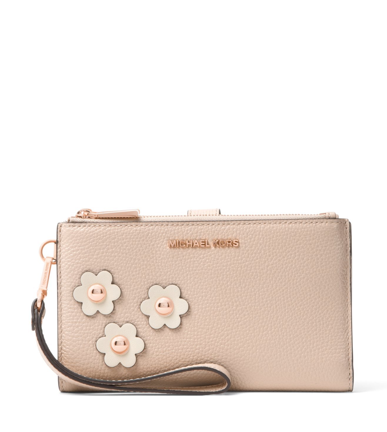 michael kors soft pink wristlet