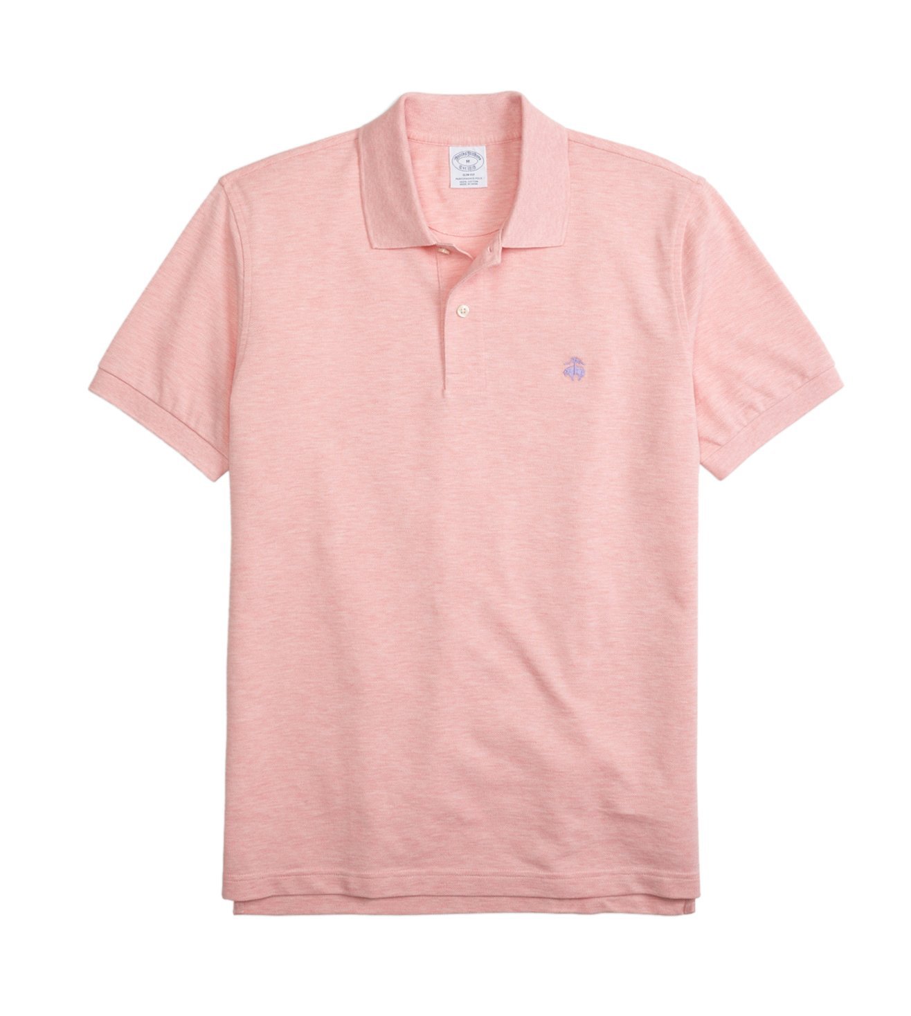 brooks brothers pink polo