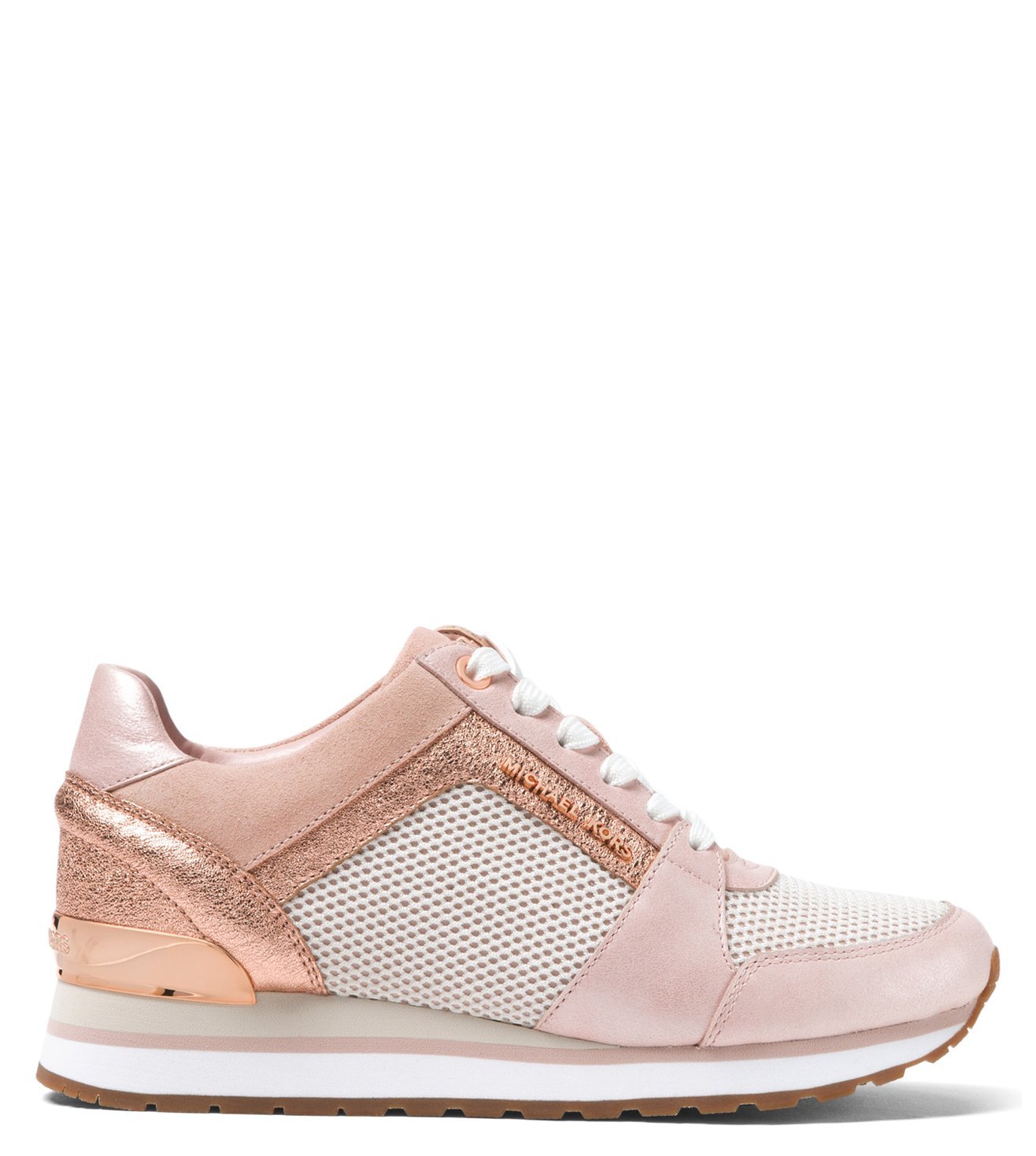 michael kors soft pink sneakers