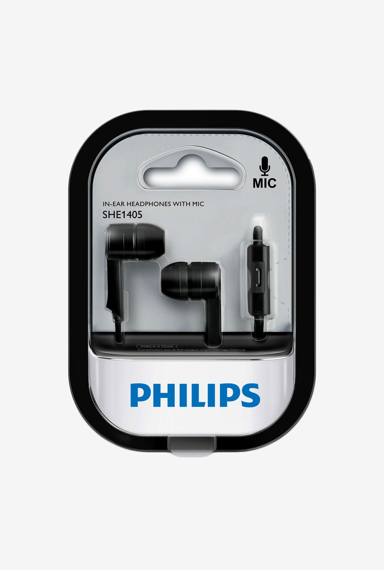 philips she3555 in ear wired earphones with mic