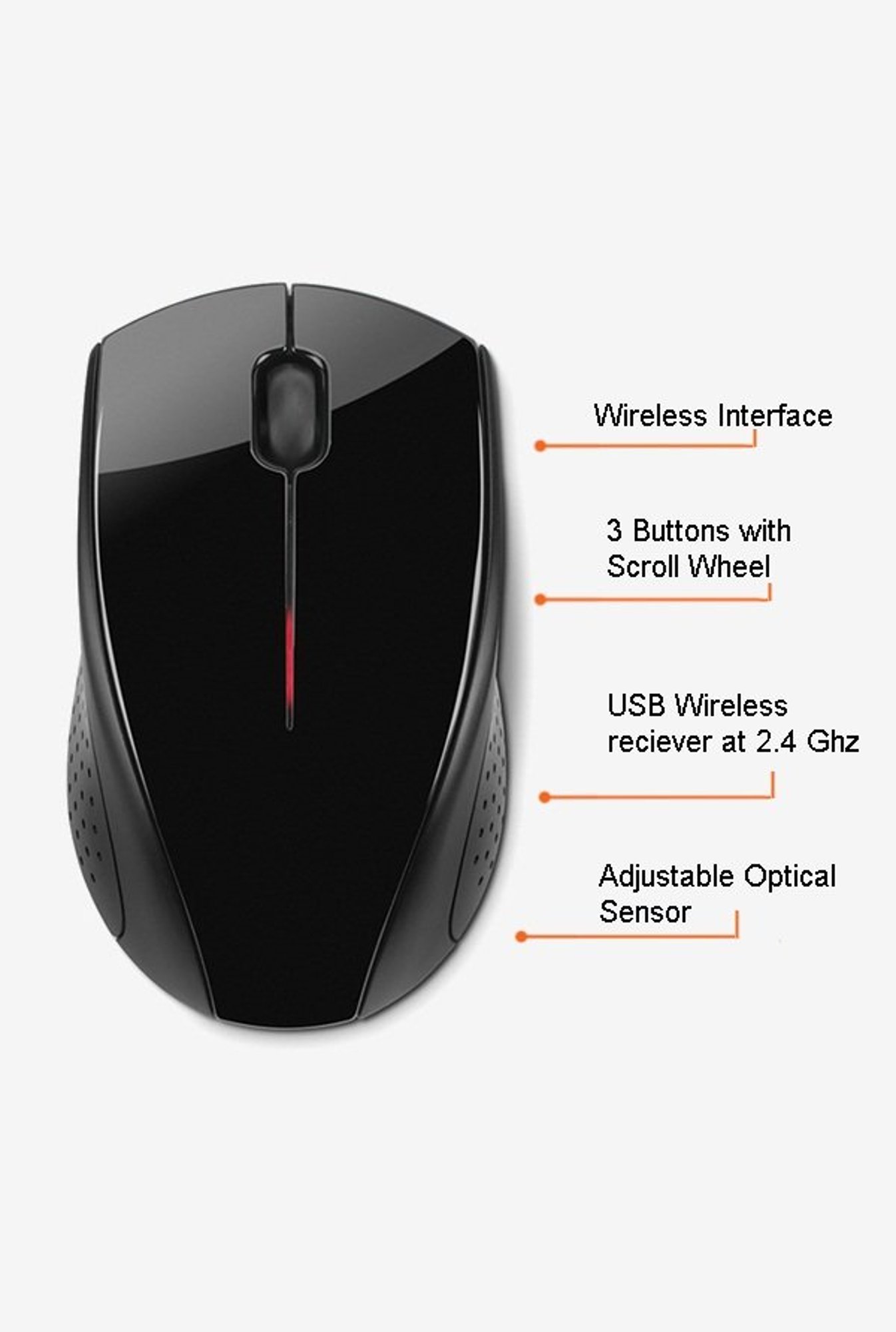 connect my hp wireless mouse x3000 to laptop