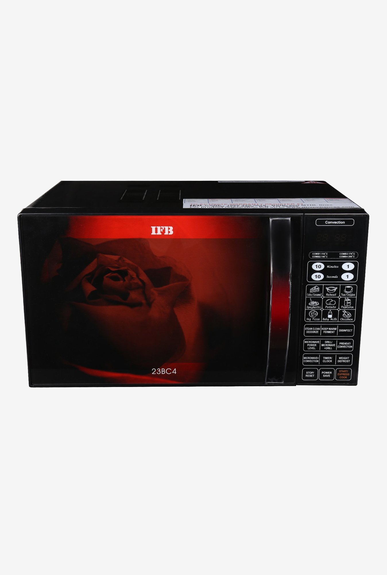 Microwave Oven Upto 40 Off Ovens Online At Tata Cliq Ifb 23bc4 23l Convection Microwave Oven Black