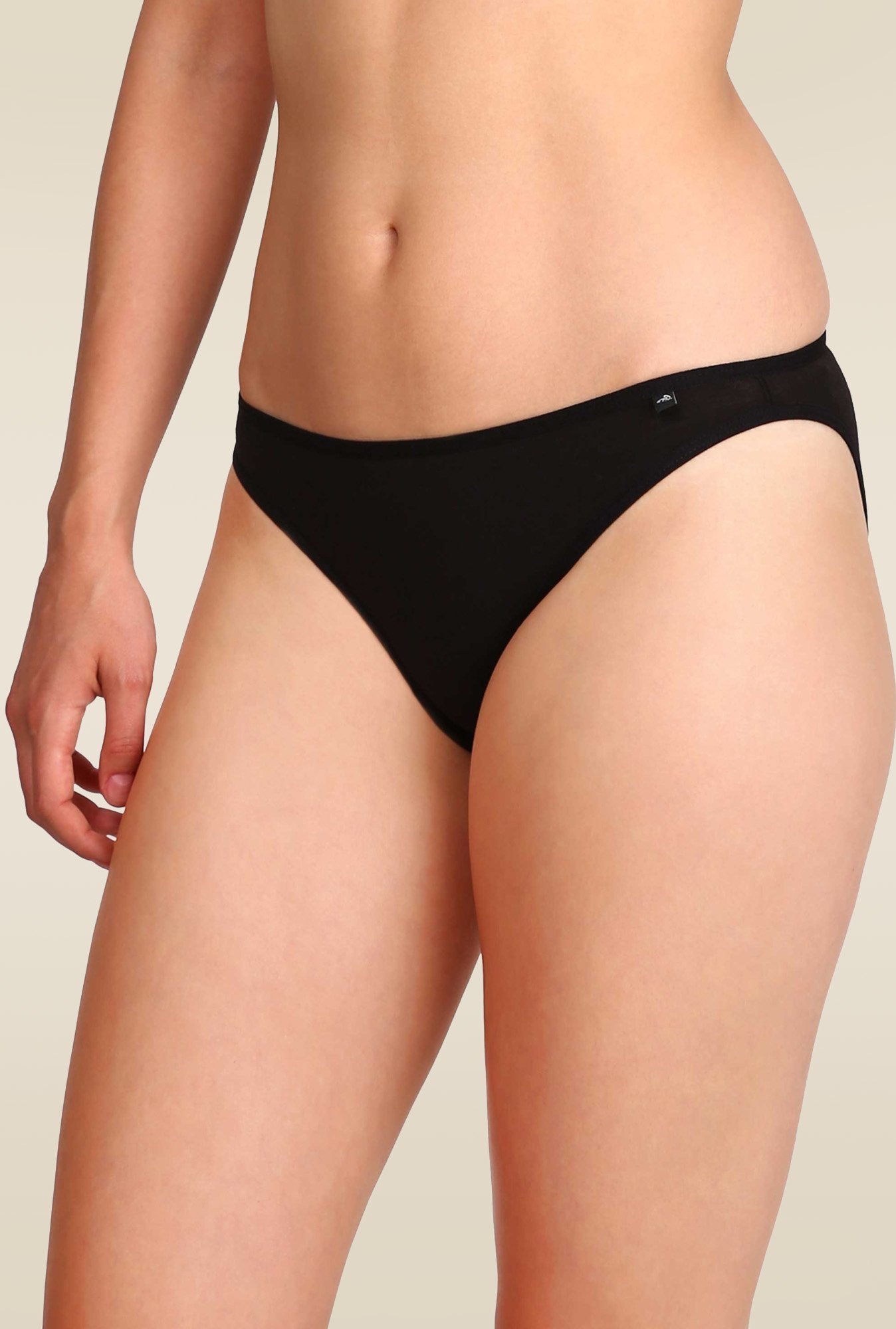 Buy Jockey Black Pr Printed Bikini Panty - 3002 for Women Online @ Tata CLiQ