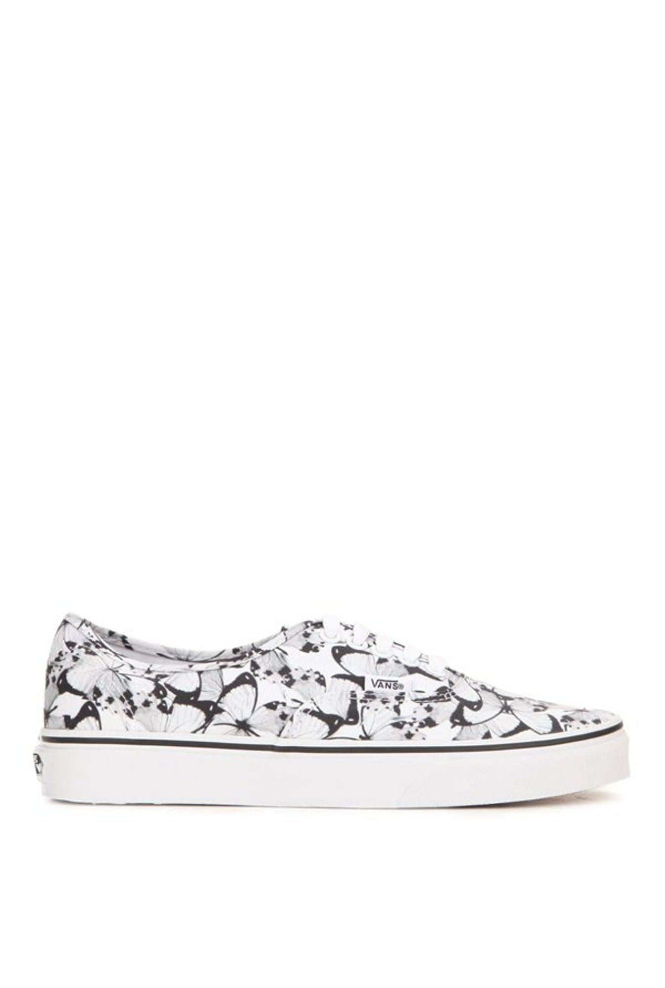 vans authentic black true white
