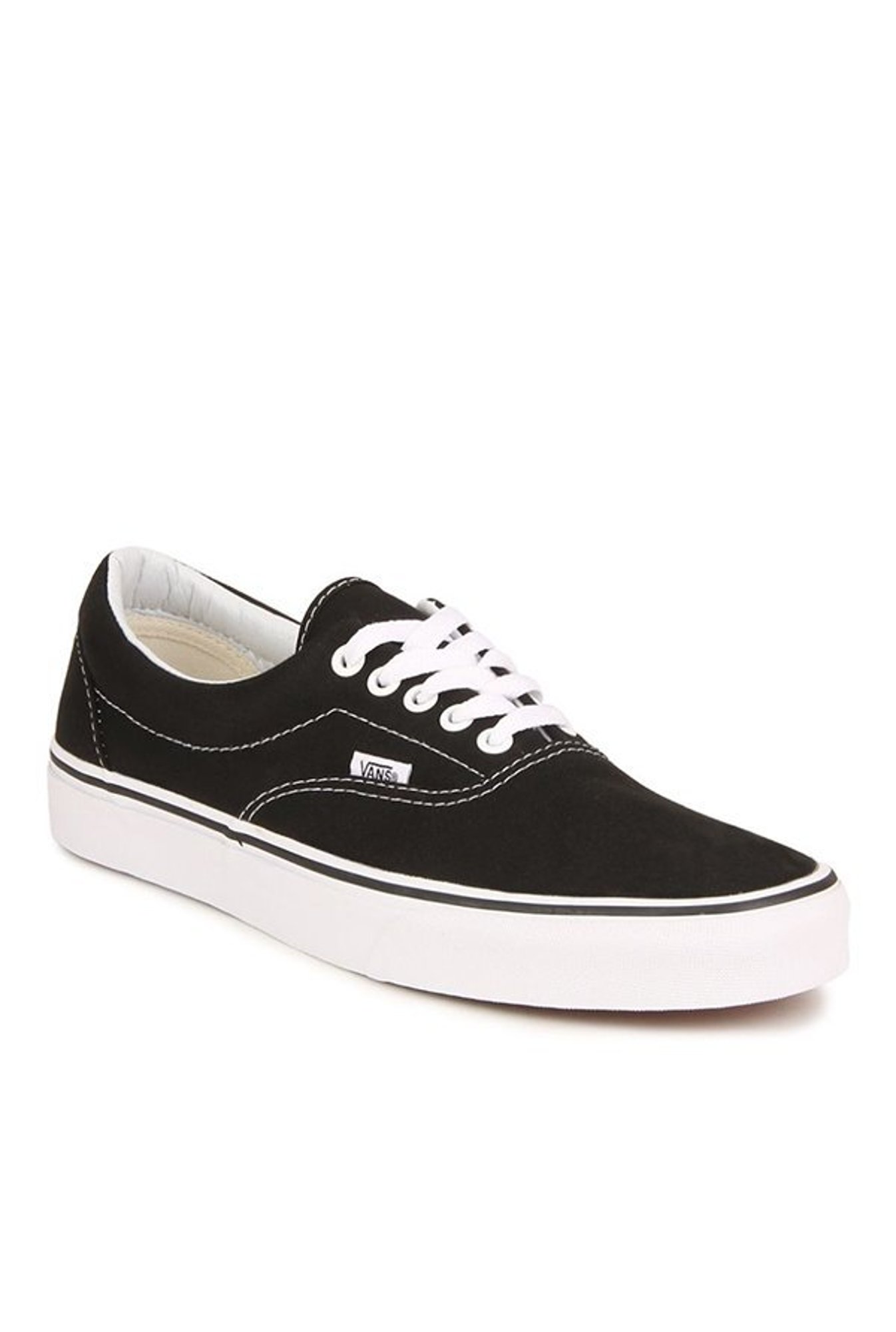 vans era classic black white