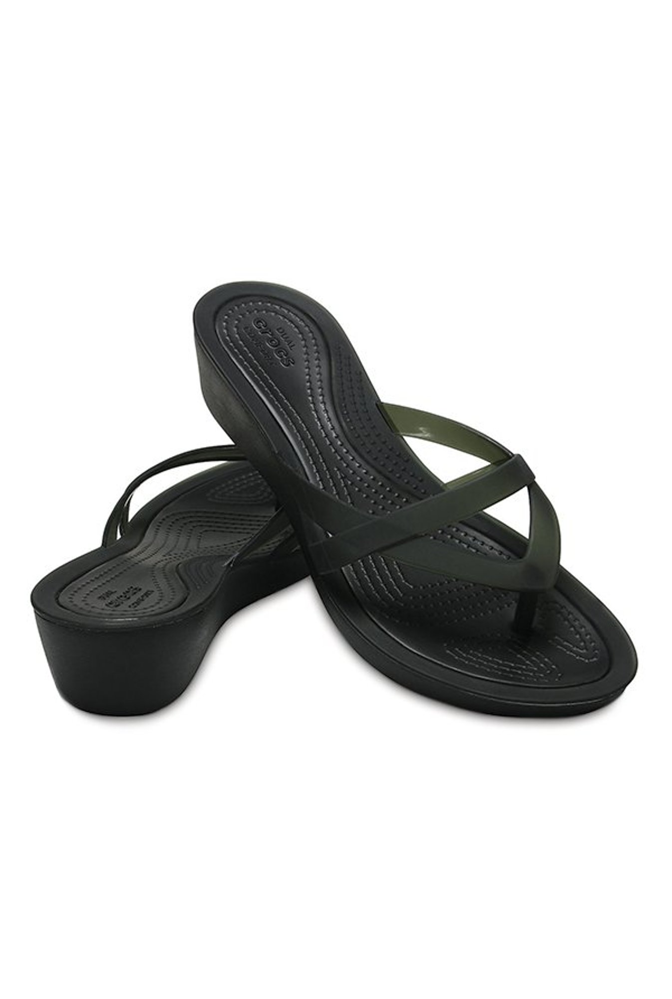 crocs isabella flip flops